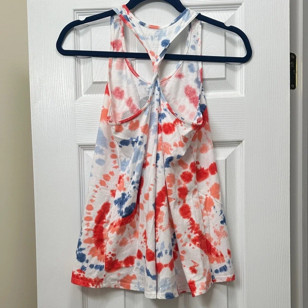 Abercrombie Kids Red and Blue Tie-Dye Mickey Tank - Picture 3 of 3